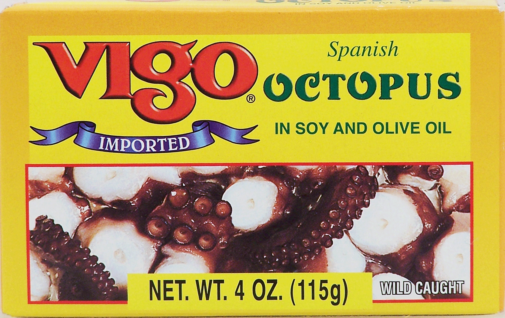 Vigo  spanish octopus/pulpo in soy and olive oil, wild caught Full-Size Picture